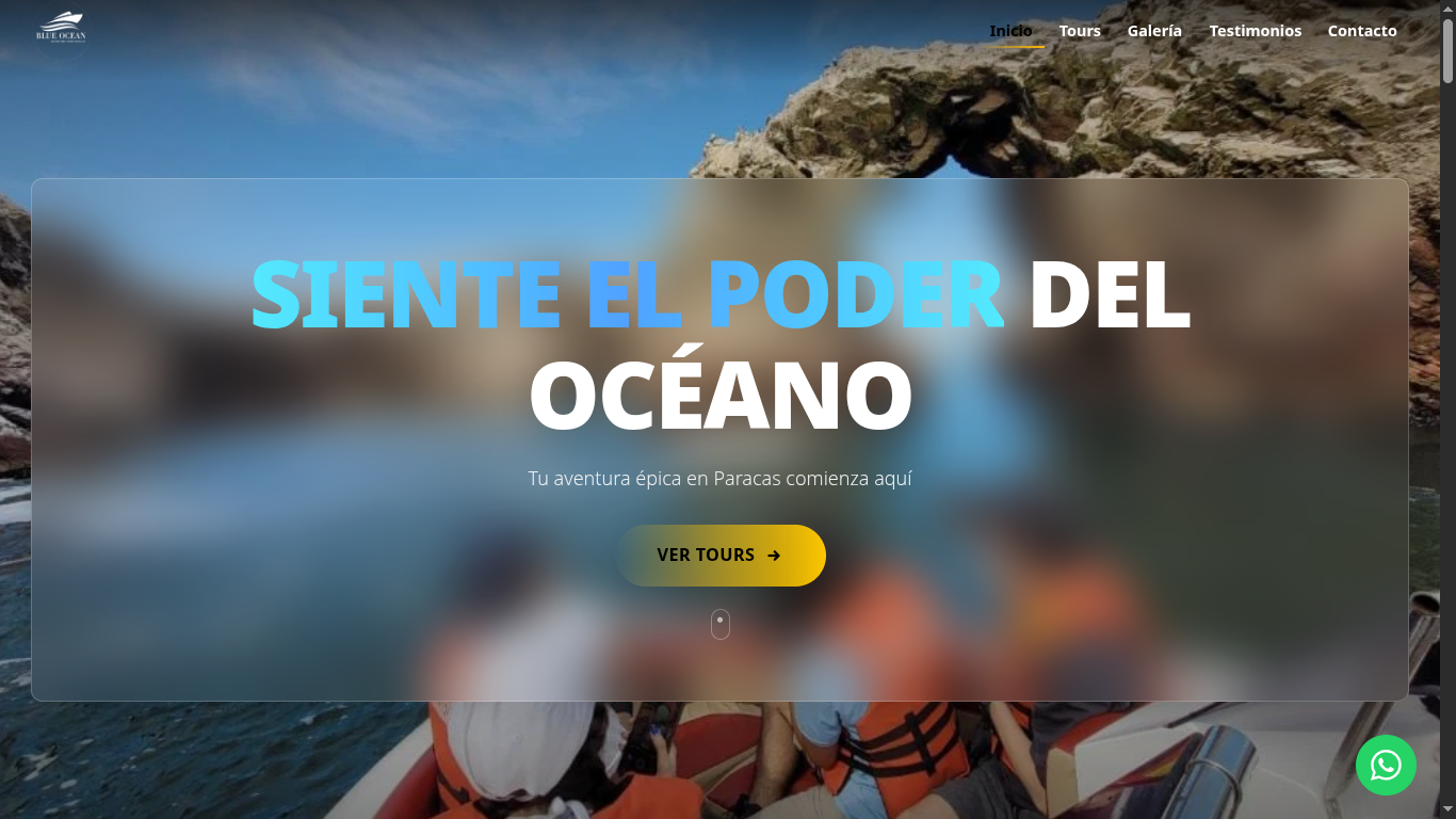 BlueOcean: Full-Stack E-commerce & CRM for Tourism